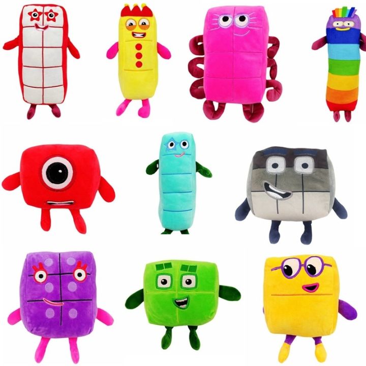 2023 New Numberblocks Plush Doll Educational numberblock Stuffed TV ...