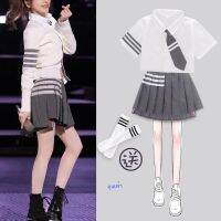 เสื้อผ้าเด็กผู้หญิง JK สูท Wang Xinling กับเสื้อผ้า เสื้อกระโปรงจีบสไตล์วิทยาลัย tide สินค้า tun