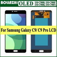 ผ่านการทดสอบแล้วโอแอลอีดีเหมาะสำหรับจอแสดงผล Samsung Galaxy C9 Pro SM-C9000 SM-C900F หน้าจอสัมผัส LCD เครื่องอ่านพิกัดเหมาะสำหรับซัมซุงกาแล็คซี่หน้าจอ C9