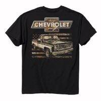 Chevrolet Chevy 73 Truck Camo Short Sleeve T-Shirt Buck Wear -New Fast