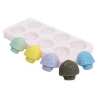 Mushroom Shaped Silicone Molds Flexible Baking Molds for Mushroom Shaped Desserts Pastry Utility Gadgets for Soft Candy Jelly Cookies Cake Chocolate Ice Cubes delightful