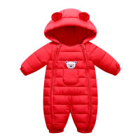 Thick Warm Windproof Coat Toddler Baby Girls Boys Hooded Outdoor Romper Jumpsuit Jacket Snowsuit Baby Clothes Детская Одежда