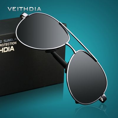 VEITHDIA Brand Men 39;s Pilot Polarized Sunglasses men Sun Glasses Alloy Frame Driving Glasses oculos de sol masculino shades 1306