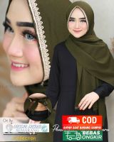 Jilbab Pashmina Tali Renda 150X75 Diamond - Kerudung Wanita/-Kerudung Pasmina Jumbo - Hijab Muslimah - Jilbab Hijillab Jilpasmina Instan Terbaru