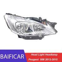 Baificar Brand New Head Light Headlamp Housing Assembly Without Lights Bulb For Peugeot Old 508 2012 2013 2014 2015