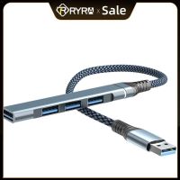 RYRA USB Ramping C HUB 3.0 Tipe C 3.1 4 Adaptor Port Multi Splitter OTG Untuk Xiaomi Lenovo Macbook 13 15 Air