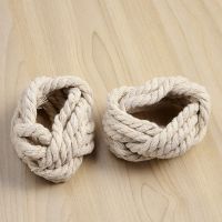 Napkin Napkin Ring 12 Piece Set Cotton Rope Napkin Ring-Burlap Napkin Ring Set