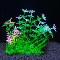 hot！【DT】 12 Kinds Artificial Aquarium Weeds Ornament Aquatic Decoration Accessories 14cm