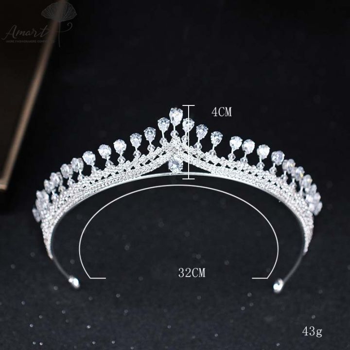 amart-rhinestone-queen-zircon-crown-ผู้หญิงเครื่องประดับหูฟังงานแต่งงานเครื่องประดับผม-headband-ornaments