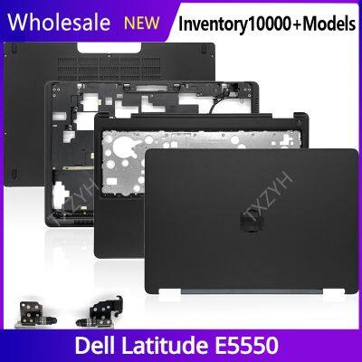 New Original For Dell Latitude E5550 Laptop LCD back cover Front Bezel Hinges Palmrest Bottom Case A B C D Shell