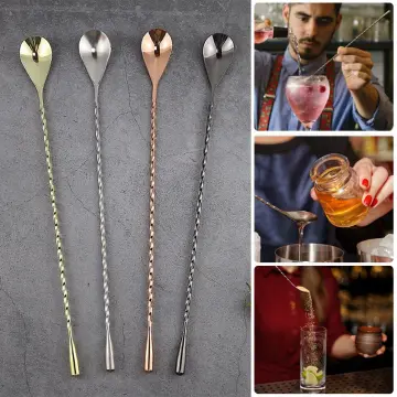 100Pcs Round Head Plastic Stirring Mixing Sticks Transparent Cocktail Drink  Bar Muddler Ladle Stirrer Swizzle Stick