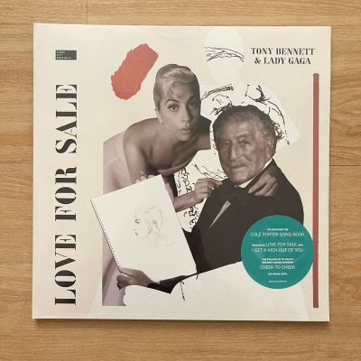 แผ่นเสียง Tony Bennett, Lady Gaga– Love For Sale  ,Vinyl, LP, Album, 180 Gram แผ่นเสียงมือหนึ่ง ซีล