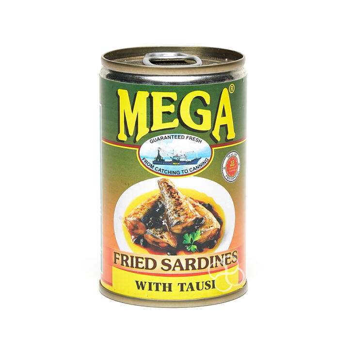 Mega Fried Sardines with Tausi 155g Lazada PH