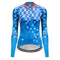 Women Road Bike Cycling Jersey Long Sleeve Shirt Uniform Bicycle MTB Retro Clothing Mountain Blouses Clothes Windproof Mailllot