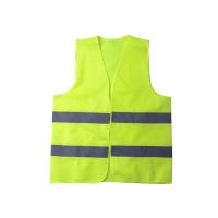 High Visibility Jacket Car Reflective Safety Vest Strip Vest Reflective Strip Vest Car Emergency Fluorescent Mesh