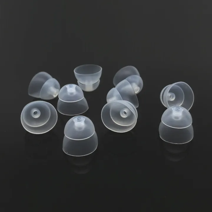 Silicone made hearing aid power dome double dome eartips compatible to