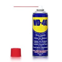 ถูก !!! WD-40 น้ำมันอเนกประสงค์ ขนาด 400 มิลลิลิตร ใช้สำหรับหล่อลื่น คลายติดขัด ไล่ความชื่น ทำความสะอาด และป้องกันสนิม สีใส