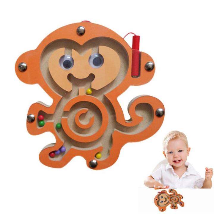 magnetic-maze-mini-maze-puzzle-games-magnetic-small-maze-wooden-develop-attention-learn-while-playing-for-kids-ages-3-activity-game-everyday