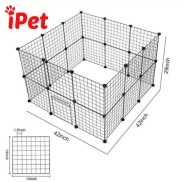 Combo Lưới Ghép Chuồng Quây Thú Cưng Chó Mèo- Combo 2 Tầng 3x3x2