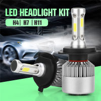 H4 H7 H11 หลอดไฟ LED COB รถ LED ไฟหน้าหลอดไฟ Hi-Lo Beam 6000K ไฟหน้ารถ 12V ไฟ LED ไฟรถรถอุปกรณ์เสริมโคมไฟ-jjjvjvjyvuyvksbjd