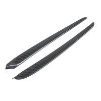 ▦◙ 1 Pair Door Decoration for Tesla Carbon Interior Accessory