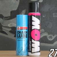 ( โปรสุดคุ้ม... ) สเปรย์ล้างโซ่ WOW EXTRA ขนาด 350ML. + สเปรย์หล่อลื่นโซ่ VELOIL CHAIN LUBE ชนิดใส ขนาด 200ML. สุดคุ้ม เฟือง โซ่ แค ต ตา ล็อก เฟือง โซ่ เฟือง ขับ โซ่ เฟือง โซ่ คู่