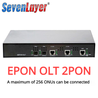 EPON OLT 2PON Ports FTTH CATV OLT with 2PCS PON MODULE