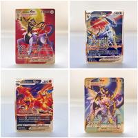 Anime Arceus Charizard Español Cards Metal Card Spanish Mewtwo Pikachu Lucario Vstar