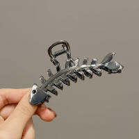 ETEREAUTY 3PCS Bone Claw Clip Metal Jaw คลิป Nonslip Hair Clip อุปกรณ์เสริมผมสำหรับผู้หญิง