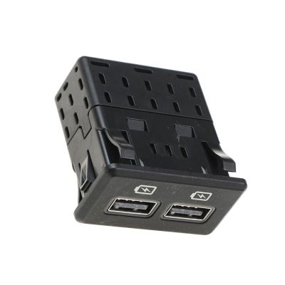 Car Rear Seat USB Charge Port Seat USB Charge Port Kit USB Socket for Nissan 999Q7-V4000