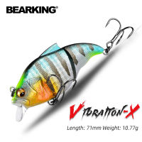 BEARKING 71Mm 10G Top Professional Fishing Tackle Fishing Lures Vibration Bait For Ice Fishing เหยื่อประดิษฐ์