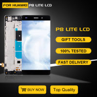 5.0นิ้วสำหรับเหมาะสำหรับเหมาะสำหรับ P8 Lite 2015 Lcd Touch Screen Digitizer Assembly Replacement P8 Lite Y6จอแสดงผลกรอบจัดส่งฟรี