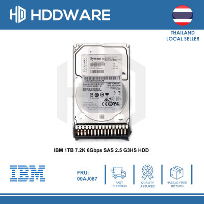 IBM 1TB 7.2K 6Gbps SAS 2.5 G3HS HDD // 00AJ086 // 00AJ087 // 00AJ090