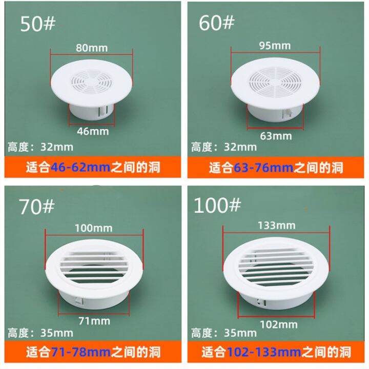 hot-lozklhwklghwh-576-ร้อน-w-1ชิ้นเครื่องปรับอากาศหลุมปกฝุ่นเสียบรอบผนังตกแต่งหมวกระบายอากาศกระจังหน้าระบบห้องครัวอุปกรณ์ห้องน้ำ