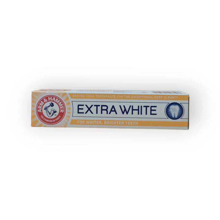 (UK) Arm & Hammer Baking Soda Toothpaste. Extra White. 125 grams