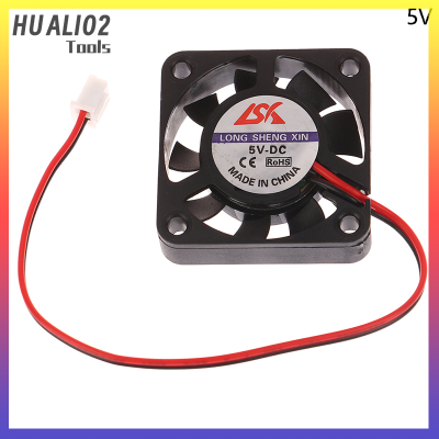 HUALI02 1ชิ้น4ซม. 5V12V24V พีซีคอมพิวเตอร์แล็ปท็อปซีพียูการ์ดแสดงผล VGA พัดลมระบายความร้อนพัดลมระบายความร้อนการ์ดกราฟิกบอลอุปกรณ์เสริมพัดลม