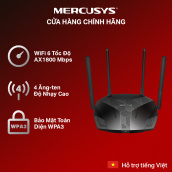 Bộ Phát Wifi Mercusys MR70X Wifi 6 Băng Tần Kép AX1800