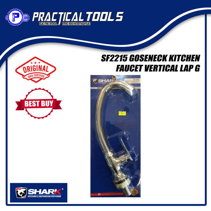 SHARK SF2215 GOOSENECK KITCHEN FAUCET VERTICAL LAP Lazada PH
