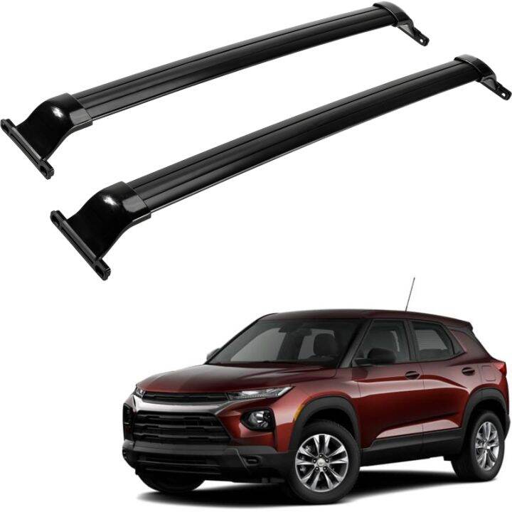 Car Roof Racks Cross Bars Crossbars 75kg 155lbs for 2021 2022 2023 Chevrolet Trailblazer L LS LT