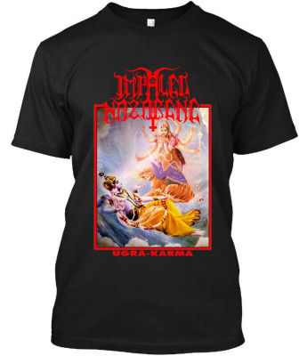ลิมิเต็ด ใหม่ Impled Nazarene Ugra Karma Metal Band อัลบั้ม Music Art T-Shirt S-3XL