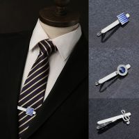 Fashion Business Tie Clip Mens Wedding Shirt Tie Pin Accessories Business Tie Pin Clasp Necktie All-Match Cufflinks Cuff Link