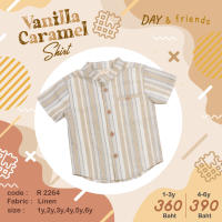 Vanilla Caramel Shirt Stripe