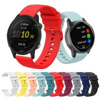 trterth Silicone Strap For Garmin Forerunner 255 255S 245 645/Vivoactive 4 4S 3/Venu 2S 2 Plus Wristband Bracelet Correa Sport Watchband