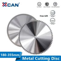 XCAN Metal Cutting Blade 180/230/305/355mm Circular Saw Blade For Aluminum Iron Steel Metal Cutting Disc Carbide Saw Blade