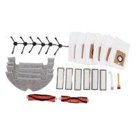 【LZ】☋❀  Fine Workmanship Floor Sweeper Acessórios Set quantidade suficiente ABS Habitação Side Brush Rag para Z10 Pro