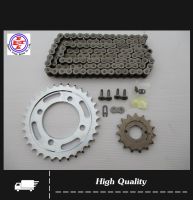 HONDA CB72 CB77 FRONT (15T) &amp; REAR (32T) SPROCKET &amp; DRIVE CHAIN 530/120 SET #โซ่ และ สเตอร์หน้า 15ฟัน สเตอร์หลัง 32ฟัน