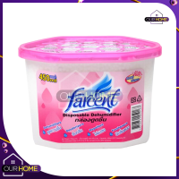 FARCENT กล่องดูดความชื้นในบ้าน กลิ่นกุหลาบ ขนาด 450 มล.