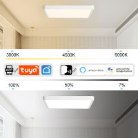 2.4GHz Wifi App Control LED Ceiling lamp 36W Dimmable Living room Lighting 110220VUltra-thin Bedroom Ceiling Lights with Remote