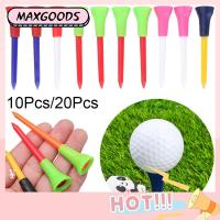 MAXG 10/20pcs กีฬากลางแจ้ง หลายสี ทนทาน ยางกันกระแทก เสื้อกอล์ฟ อุปกรณ์กอล์ฟ ประเดิมกอล์ฟพลาสติก