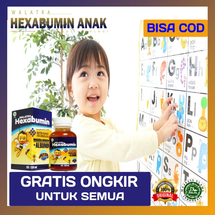 Madu Albumin Madu Anak Herbal Untuk Kecerdasan Dan Tumbuh kembang Anak